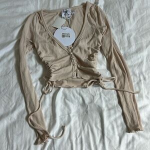 Princess Polly XX cute cropped top 0